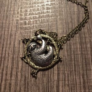 Sloth necklace